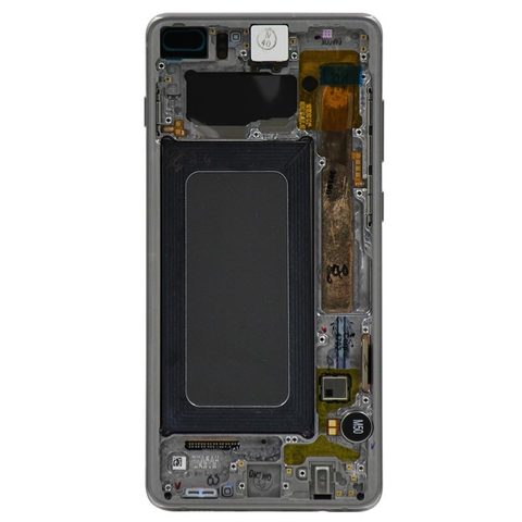 Pantalla OLED con táctil + marco Service Pack para Galaxy S10 Plus (G975), Prism Black — imagen 3