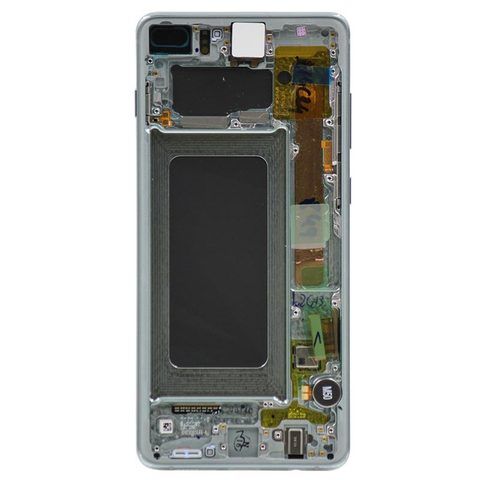 Pantalla OLED con táctil + marco Service Pack para Galaxy S10 Plus (G975), Prism Green — imagen 3