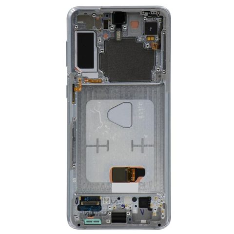 Pantalla OLED con táctil + marco Service Pack para Galaxy S21 Plus 5G (G996), Must Transfer Antenna for Verizon / Phantom Silver — imagen 3