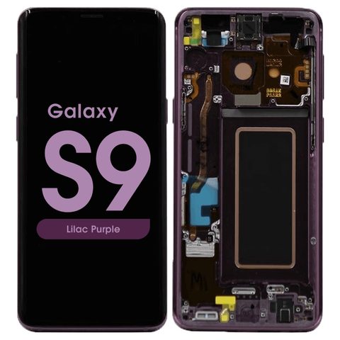 Pantalla OLED con táctil + marco Service Pack para Galaxy S9 (G960), Lilac Purple — imagen 1