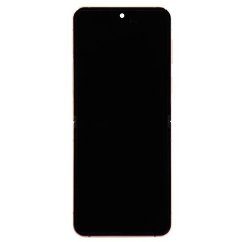Pantalla OLED con táctil + marco Service Pack para Galaxy Z Flip 4 (F721), Versión US / Internacional, Pink Gold — imagen 2
