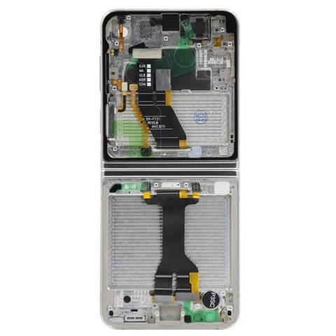 Pantalla OLED con táctil + marco Service Pack para Galaxy Z Flip 5 5G (F731), Cream — imagen 3