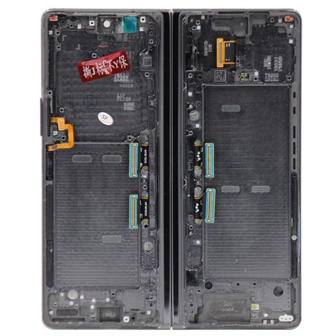 Pantalla OLED con táctil + marco Service Pack para Galaxy Z Fold 2 5G (F916), Versión US / Internacional, Main Screen / Mystic Black — imagen 2