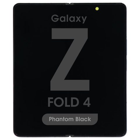 Pantalla OLED con táctil + marco Service Pack para Galaxy Z Fold 4 (F936), Versión US, Main Screen / Phantom Black — imagen 1