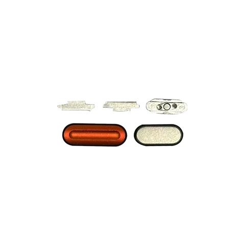 Juego de botones laterales para Apple Watch Ultra, 49 mm / Orange / Silver (pack de 5)