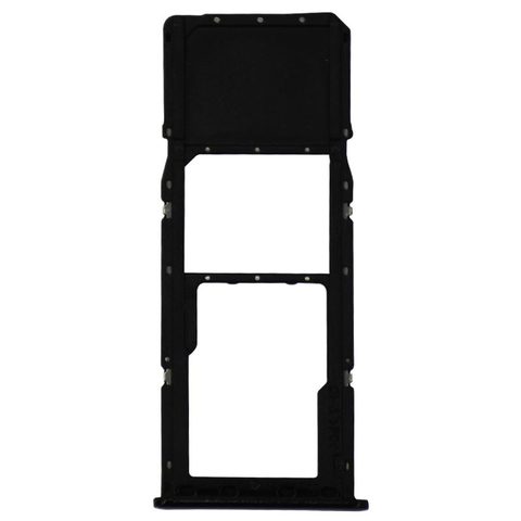 Bandeja SIM simple para Galaxy A51 / A71, A515 / 2019 / A715 / 2020 / Prism Crush Black — imagen 2