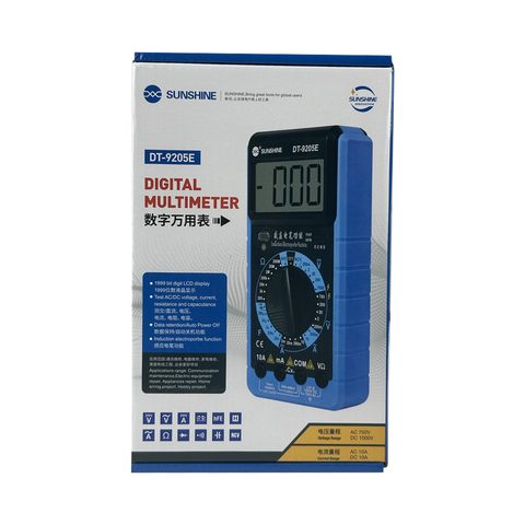Multímetro digital DT-9205E Sunshine — imagen 2