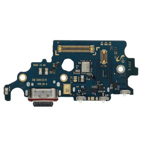 Placa de carga USB-C con lector de tarjeta SIM para Galaxy S21 (G991B), Versión Internacional — imagen 1