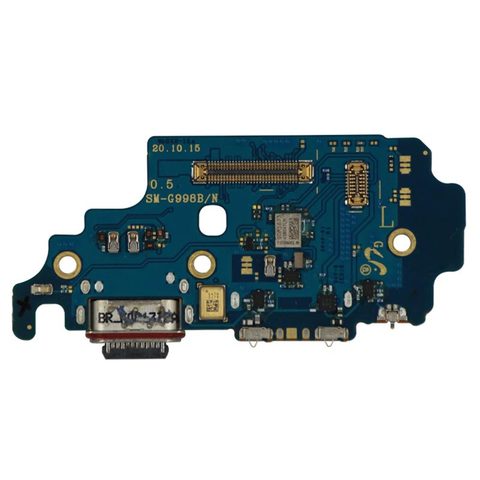 Placa de carga USB-C con lector de tarjeta SIM para Galaxy S21 Ultra 5G (G998B), Versión Internacional — imagen 1