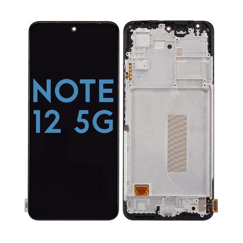 Pantalla LCD Service Pack con Marco Xiaomi para Redmi Note 12 5G