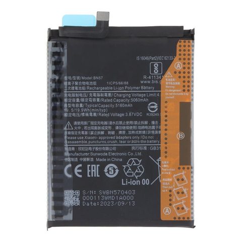 Batería Xiaomi BN57 para POCO X3 Pro — imagen 2